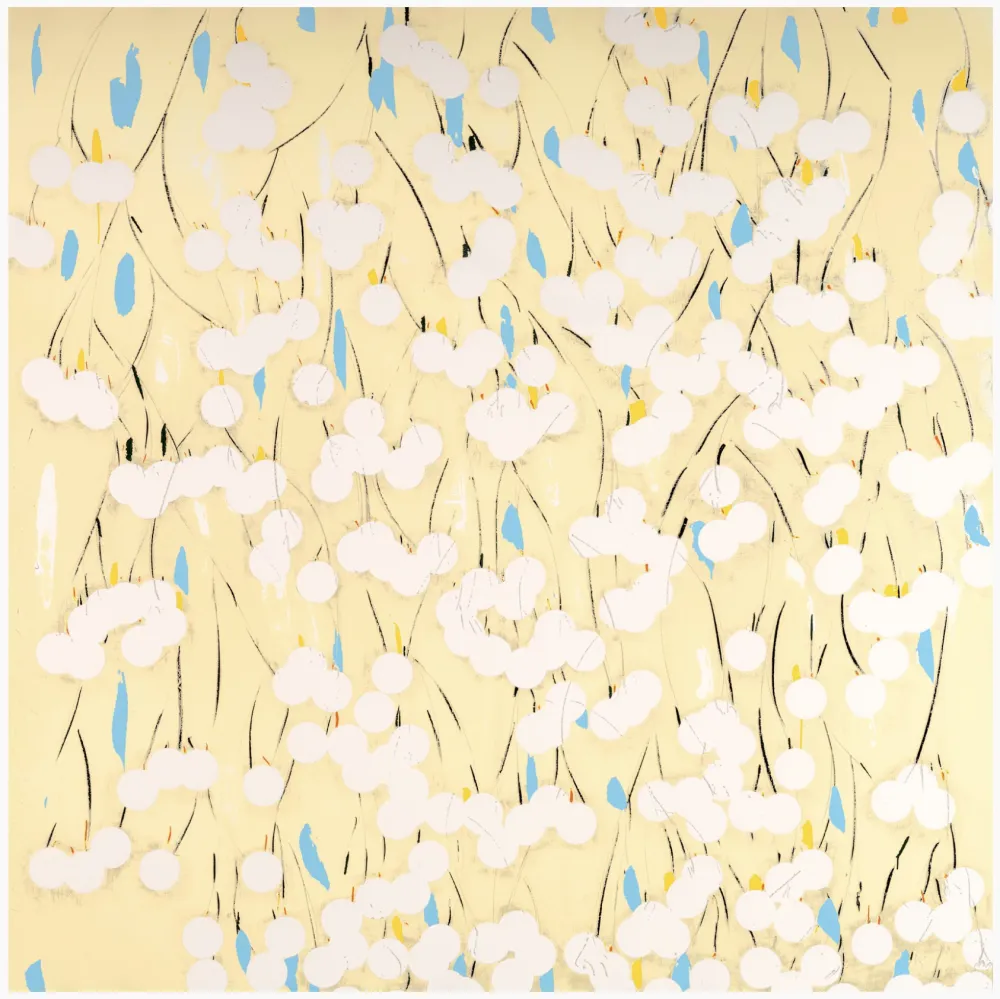 Serigrafia Sultan - White Mimosa