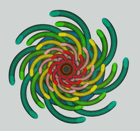 Serigrafia Sutej - Krug u boji