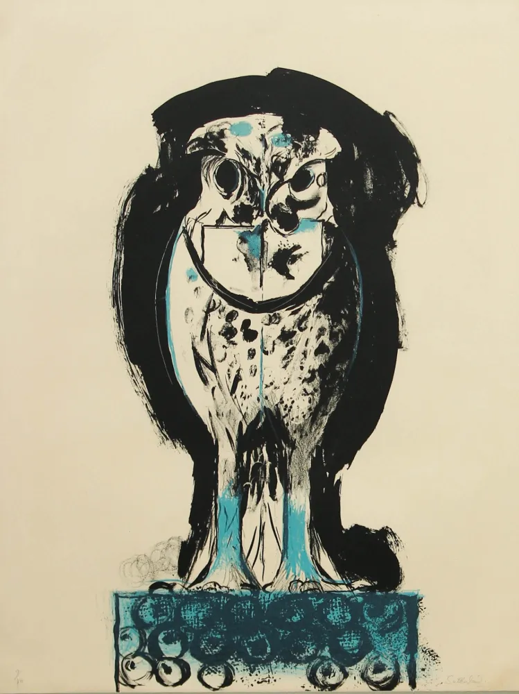 Litografia Sutherland - FORMA DE AVE