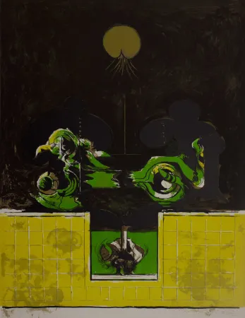 Litografia Sutherland - La brèche