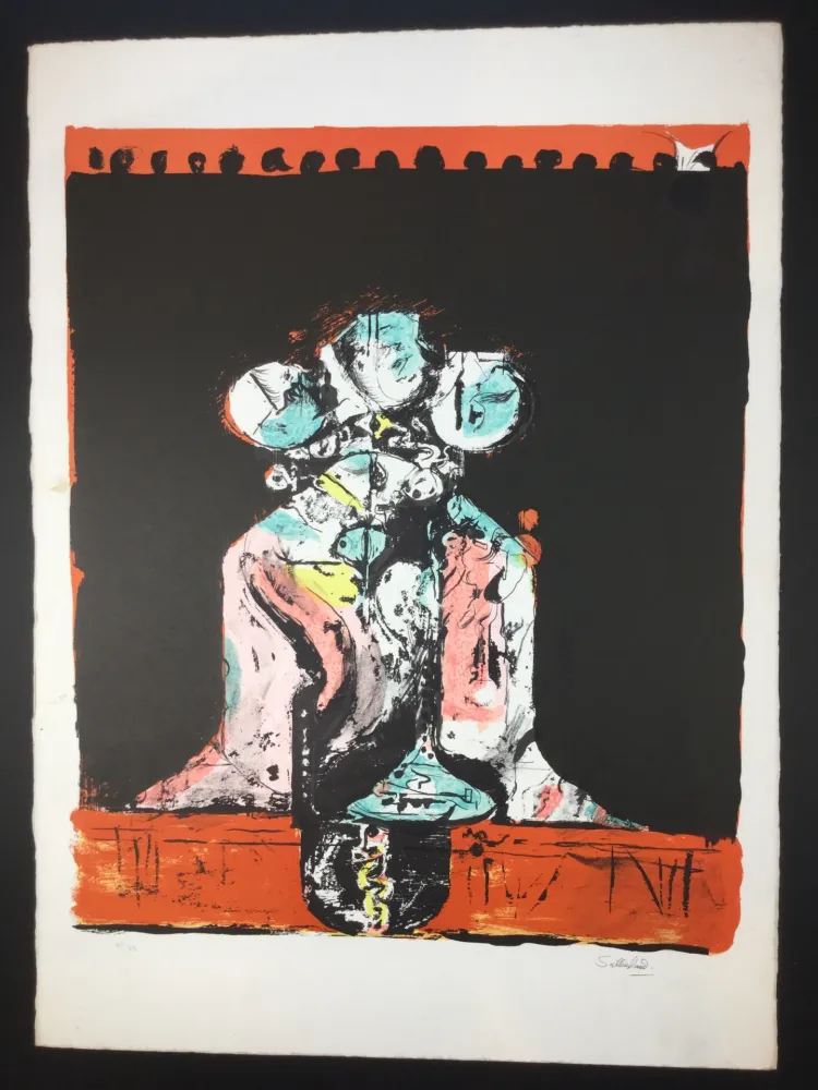 Litografia Sutherland - Roche Tricéphale