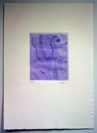 Incisione Svanberg - Dromkvinnans kyss