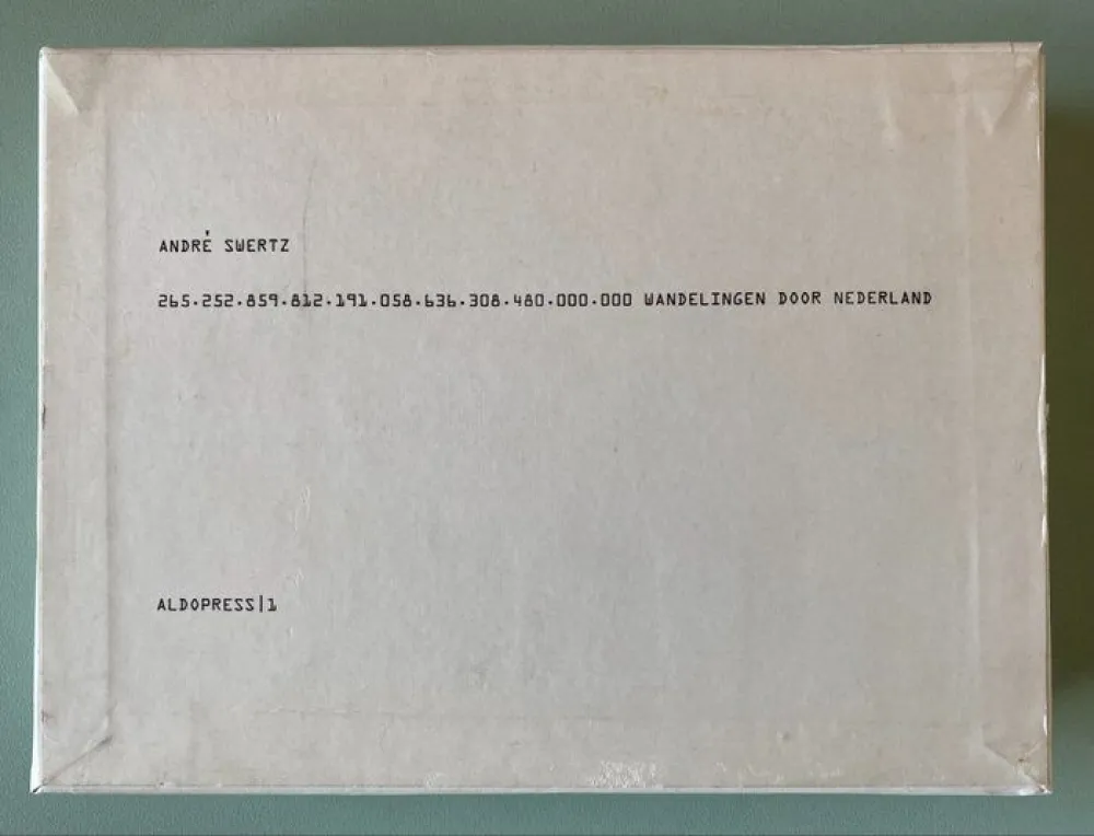 Non Tecnico Swertz - 265.252.859.812.191.058.636.308.480.000.000 wandelingen door nederland / Walks in the Netherlands