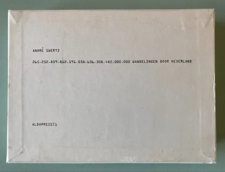 Non Tecnico Swertz - 265.252.859.812.191.058.636.308.480.000.000 wandelingen door nederland / Walks in the Netherlands