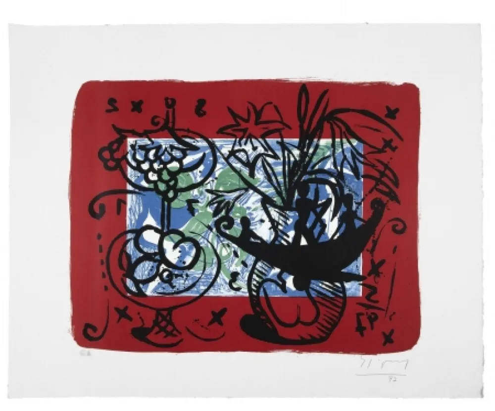 Litografia Szczesny - Fruit Still Life