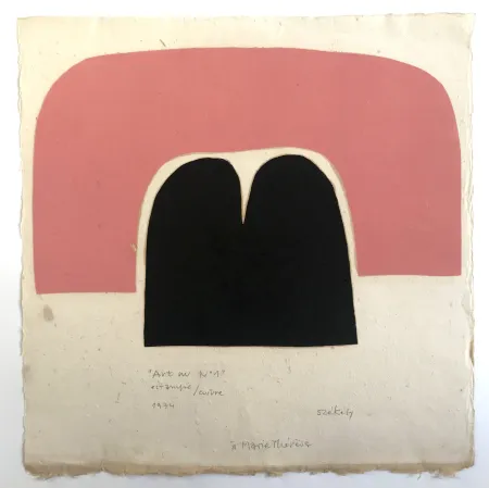 Incisione Székely - Art nu n°1