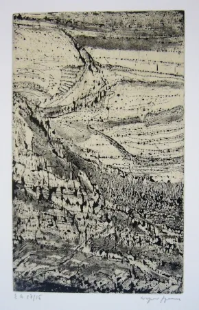 Incisione Szenes -  Le monde de l'art n'est pas le monde du pardon