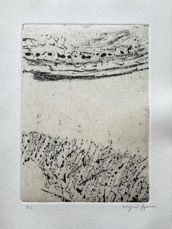 Acquaforte Szenes - Sans titre, 1976