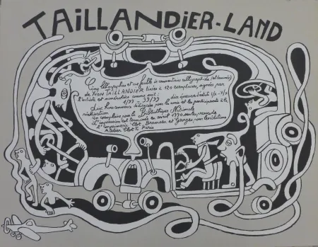 Litografia Taillandier - Taillendier Land