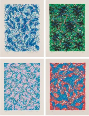 Serigrafia Takamatsu - Andromeda B series