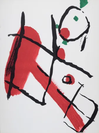 Litografia Tal Coat - Composition, 1966