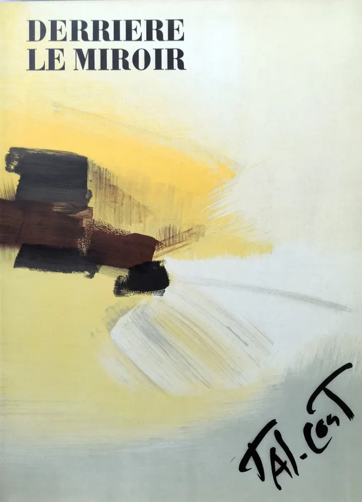 Libro Illustrato Tal Coat - Derrière le Miroir n.° 114