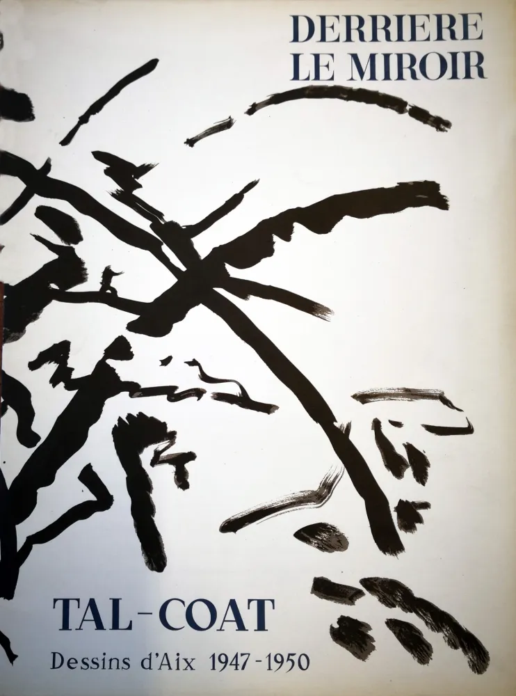 Libro Illustrato Tal Coat - Derriere le Miroir n. 120