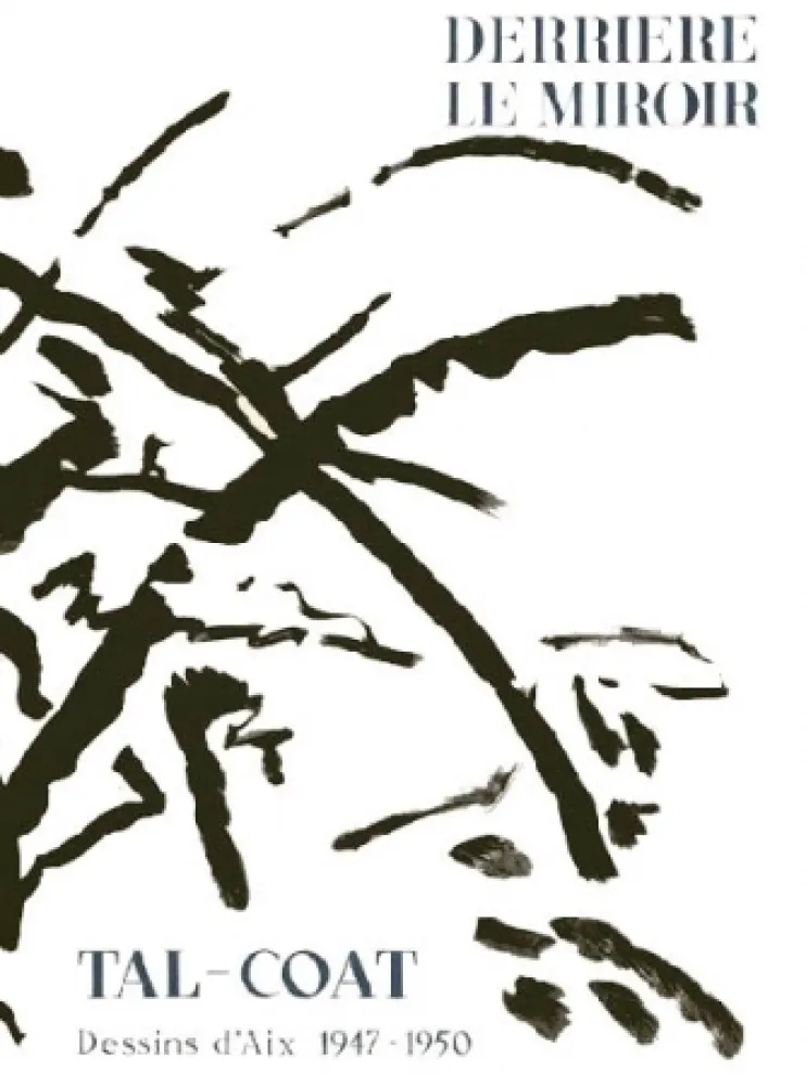 Libro Illustrato Tal Coat - Derriere Le Miroir N°120