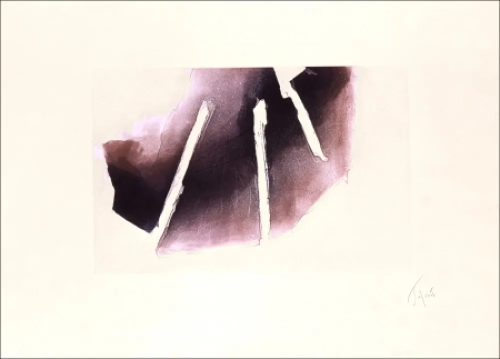 Acquaforte Tal Coat - Et vient la nuit