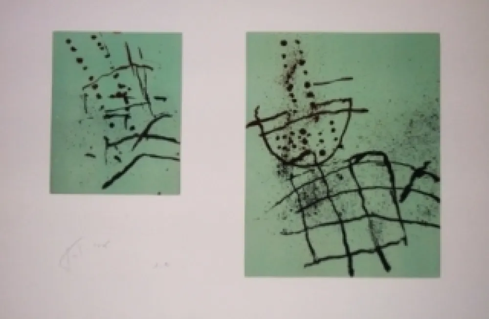 Acquaforte E Acquatinta Tal Coat - Piège