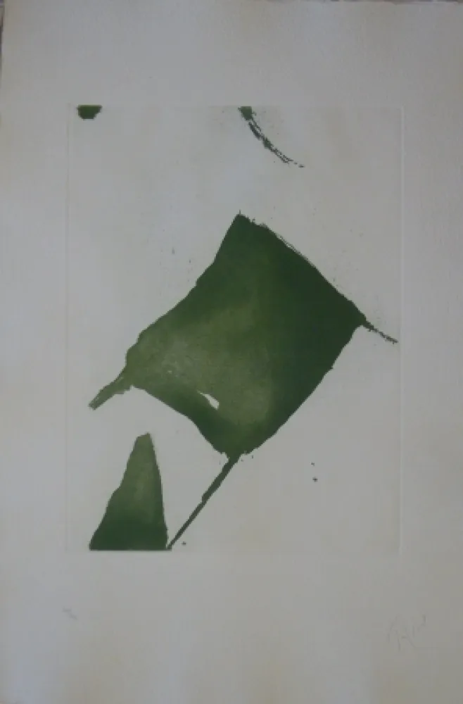 Acquaforte E Acquatinta Tal Coat - Planche de l'almanach