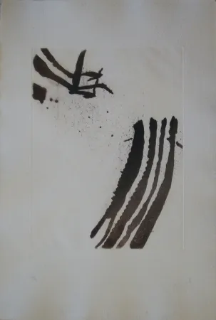 Acquaforte E Acquatinta Tal Coat - Planche de l'almanach