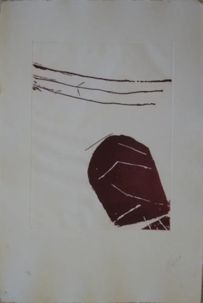 Acquaforte E Acquatinta Tal Coat - Planche de l'almanach