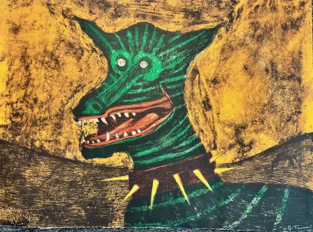 Litografia Tamayo - Chacal