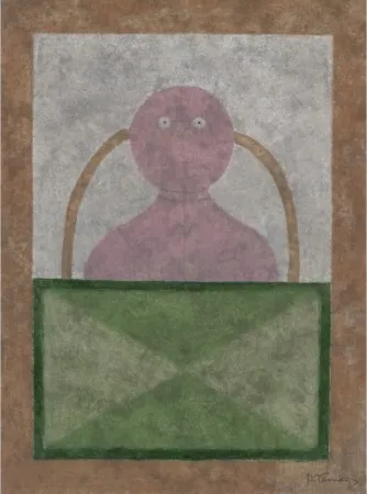 Acquaforte E Acquatinta Tamayo - Torso en Rosa