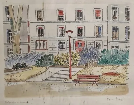 Acquaforte Tamburi - Ai giardini