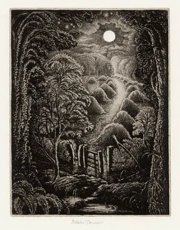 Incisione Tanner - Full Moon