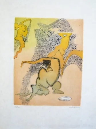 Acquaforte E Acquatinta Tanning - Composition 3