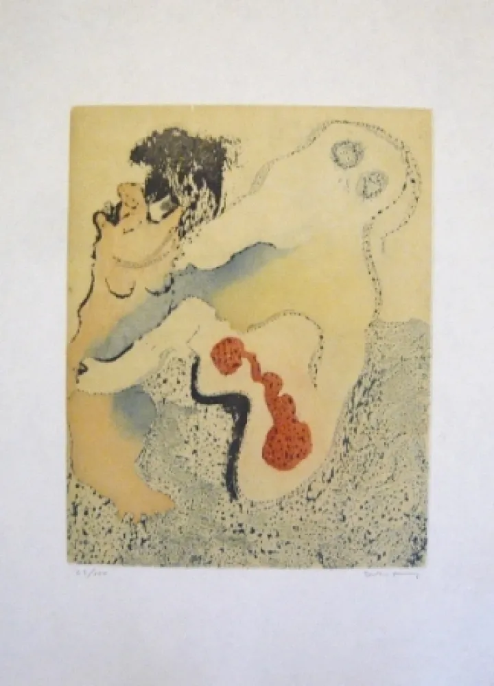 Acquaforte E Acquatinta Tanning - Composition 8