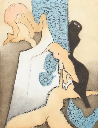 Acquaforte E Acquatinta Tanning - En Chair et En Or