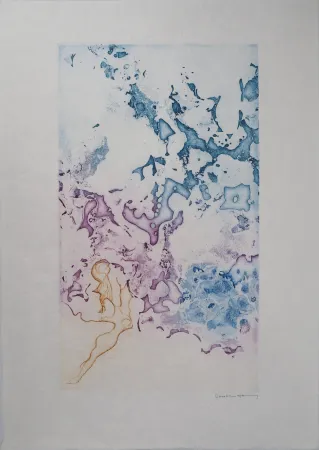 Incisione Tanning - Marée en couleurs,