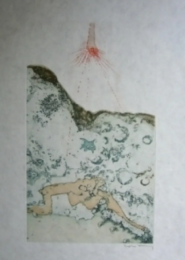 Acquatinta Tanning - Sans titre