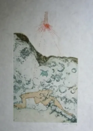 Acquatinta Tanning - Sans titre