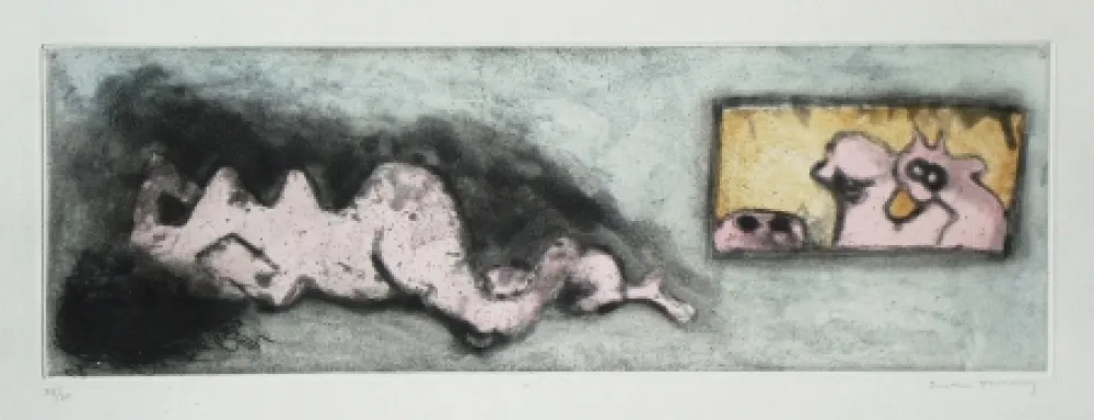 Acquaforte E Acquatinta Tanning - Voyeurs