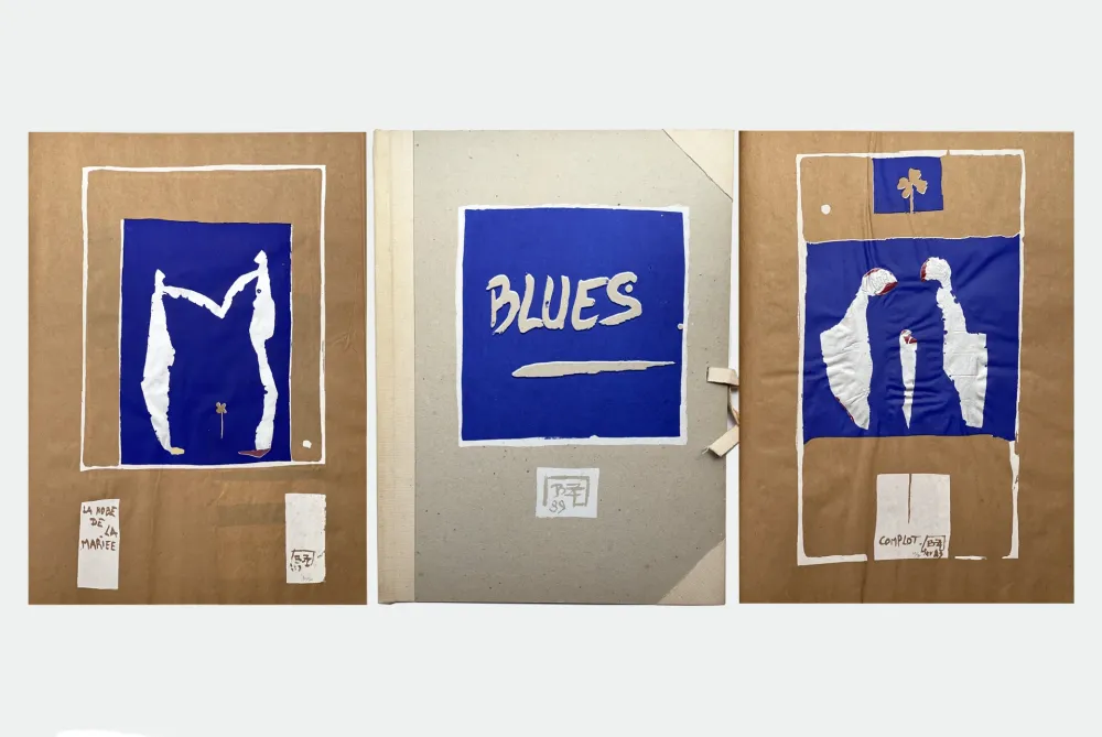 Libro Illustrato Tanquerel - BLUES. 22 sérigraphies originales (album 1989)