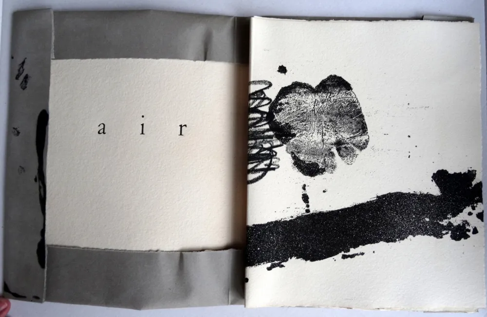 Libro Illustrato Tàpies - Air - Tàpies André du Bouchet - Maeght