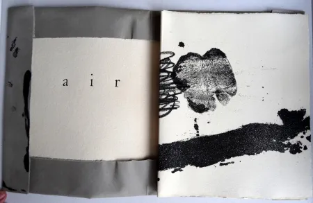 Libro Illustrato Tàpies - Air - Tàpies André du Bouchet - Maeght