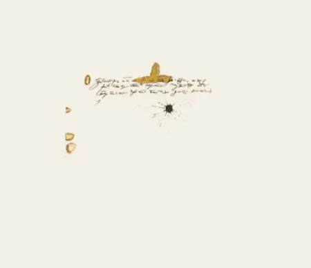 Incisione Tàpies - Aparicions 4