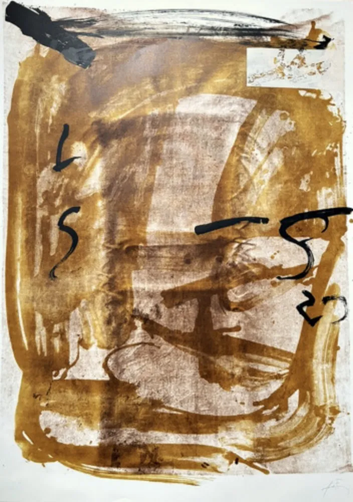 Litografia Tàpies - Apparitions