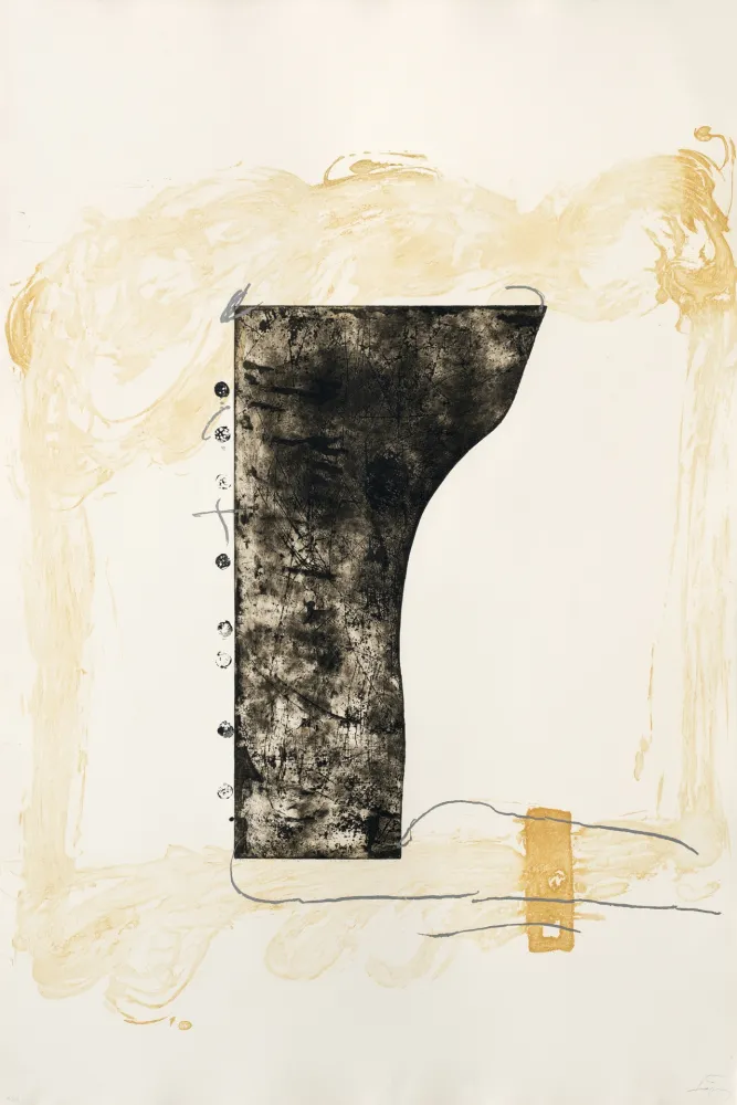 Incisione Tàpies - Boutonné 