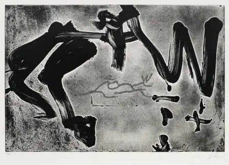 Incisione Tàpies - Carrer de Wagner