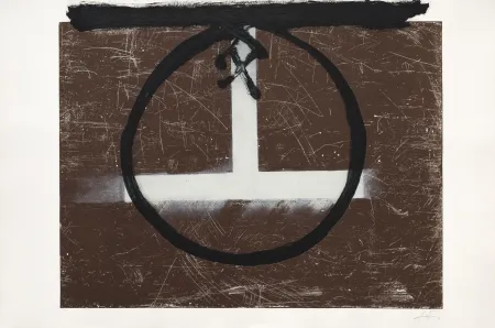 Incisione Tàpies - Cercle 