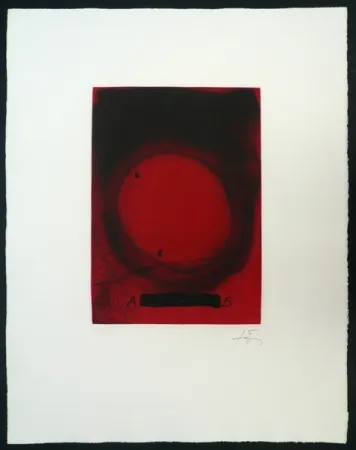 Incisione Tàpies - Cercle