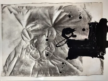 Litografia Tàpies - Chaussures sur chaise, from 