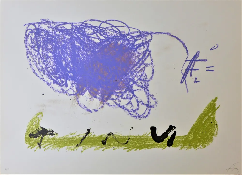 Litografia Tàpies - Clau 16