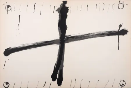 Litografia Tàpies - Composition, C. 1970