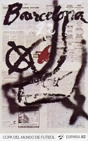 Manifesti Tàpies - Copa del mundo 82