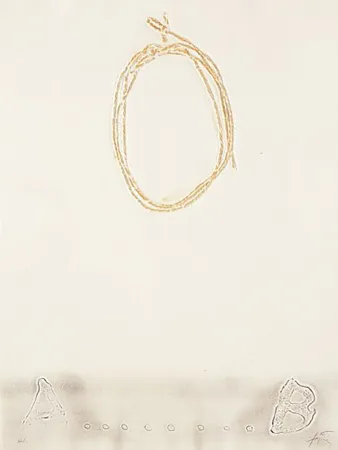 Incisione Tàpies - Cordill