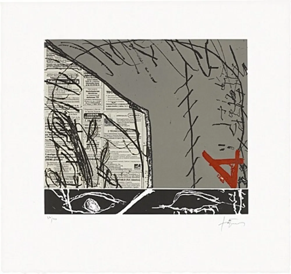 Acquaforte E Acquatinta Tàpies - Cosit