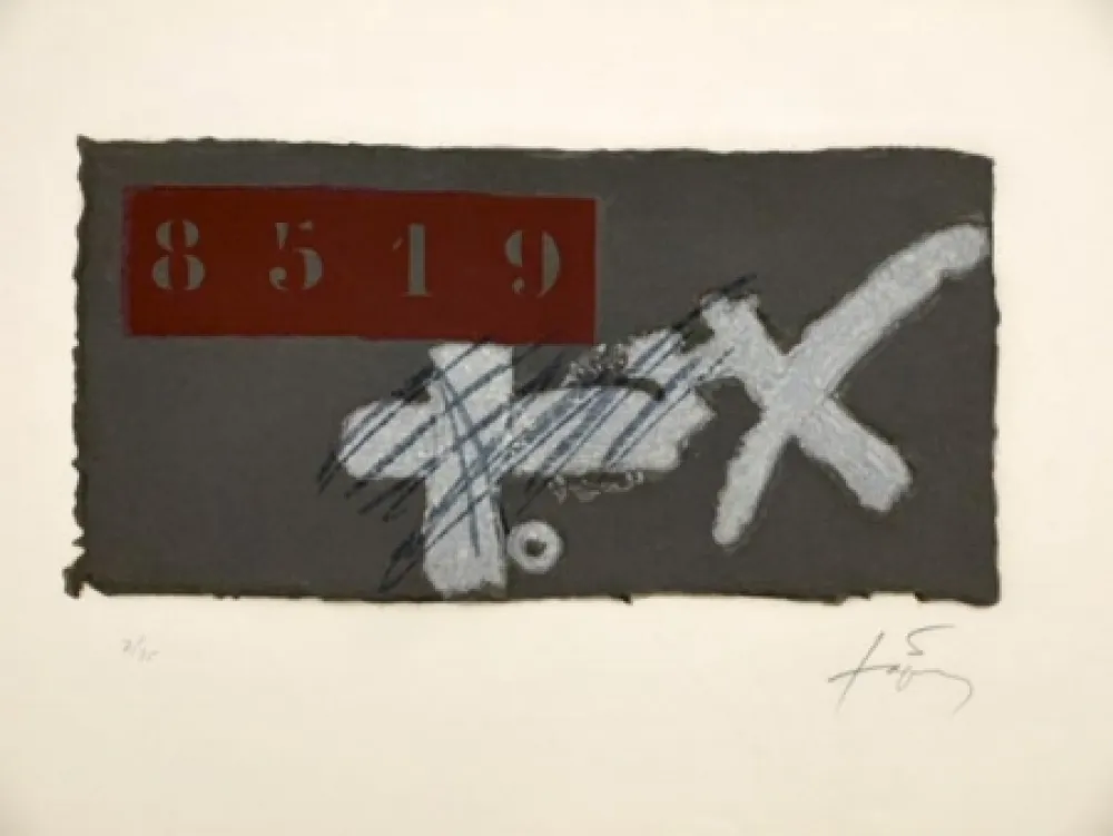 Acquaforte Tàpies - CREU I ICS